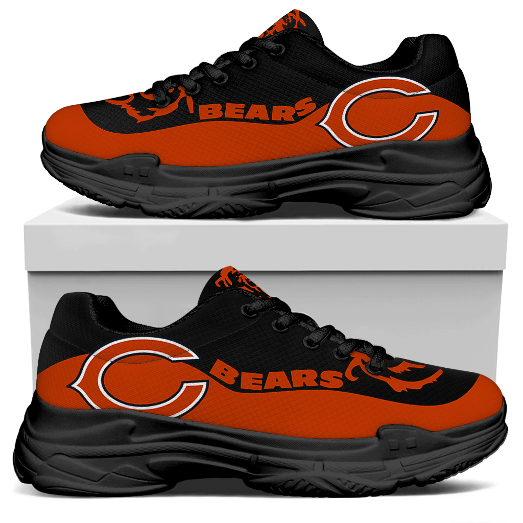 Men's Chicago Bears Edition Chunky Sneakers With Line 002 Men's Chicago Bears Edition Chunky Sneakers With Line 002